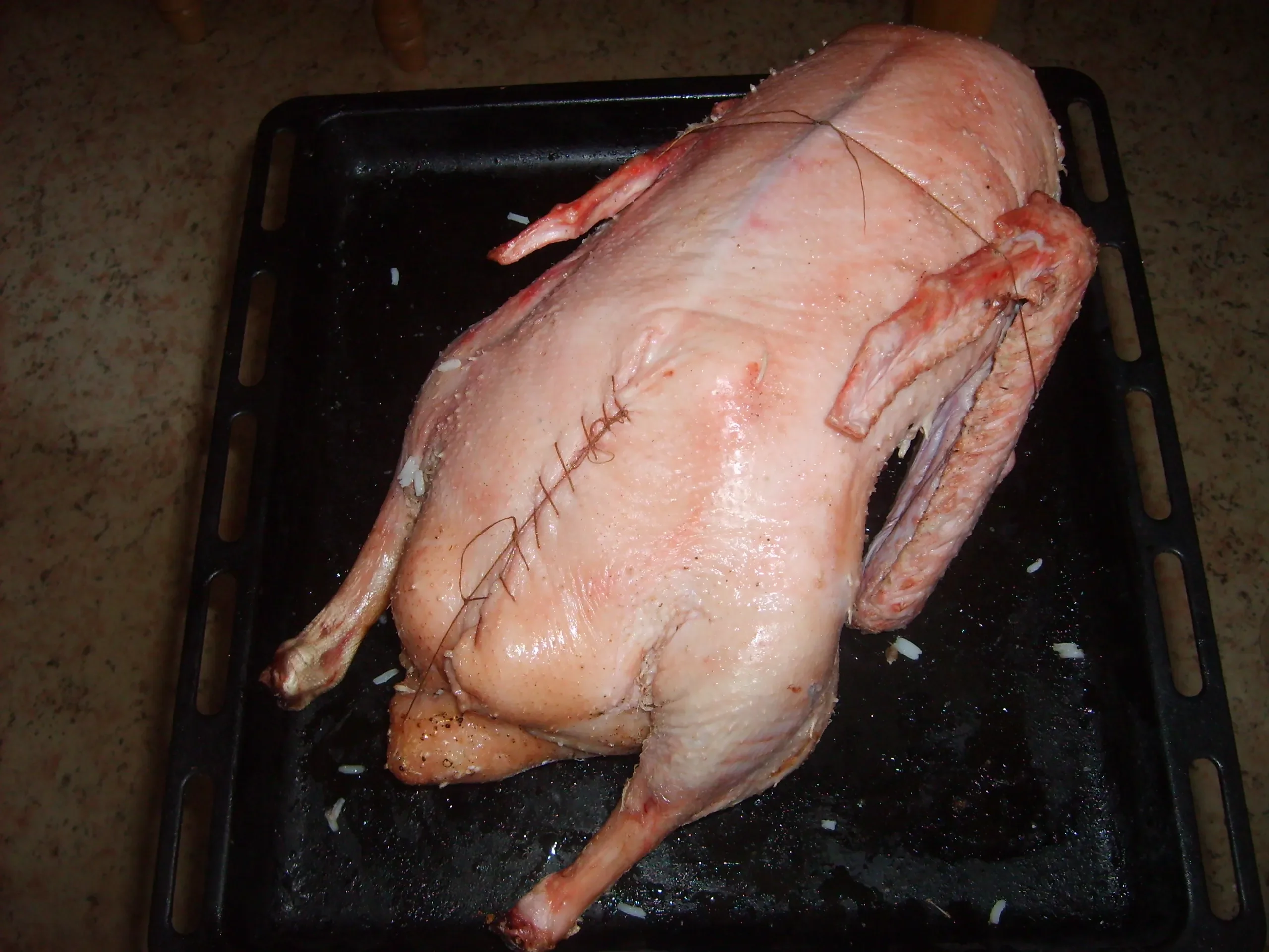 Гусь в яблочно-медовой глазури: шаг 4