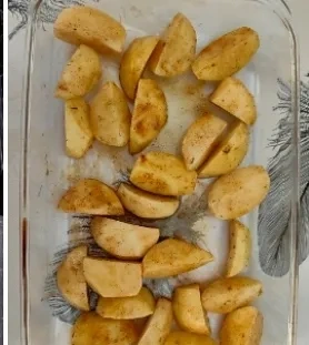 Рулетики из корейки с беконом и картофелем: шаг 4