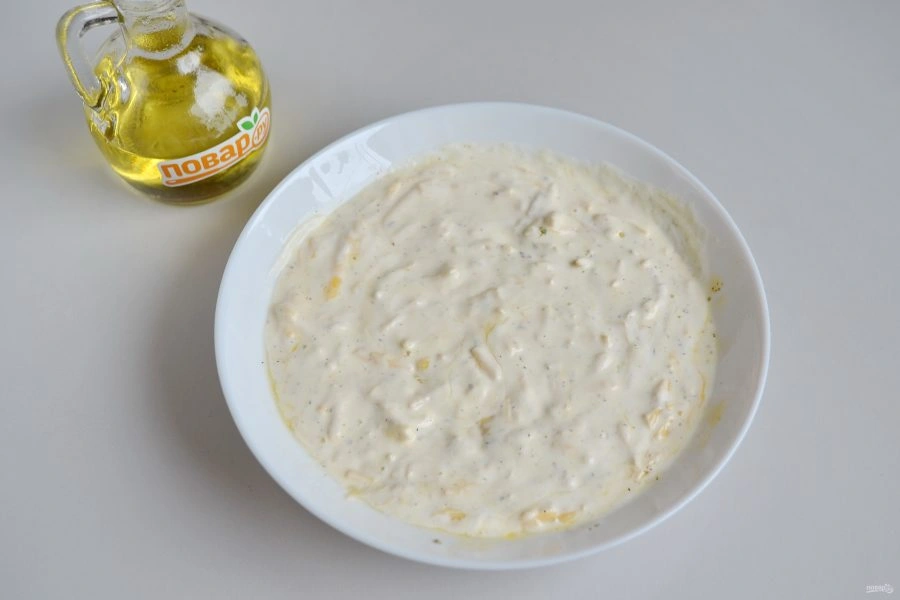 Шаг 4: Рыба с картошкой в духовке