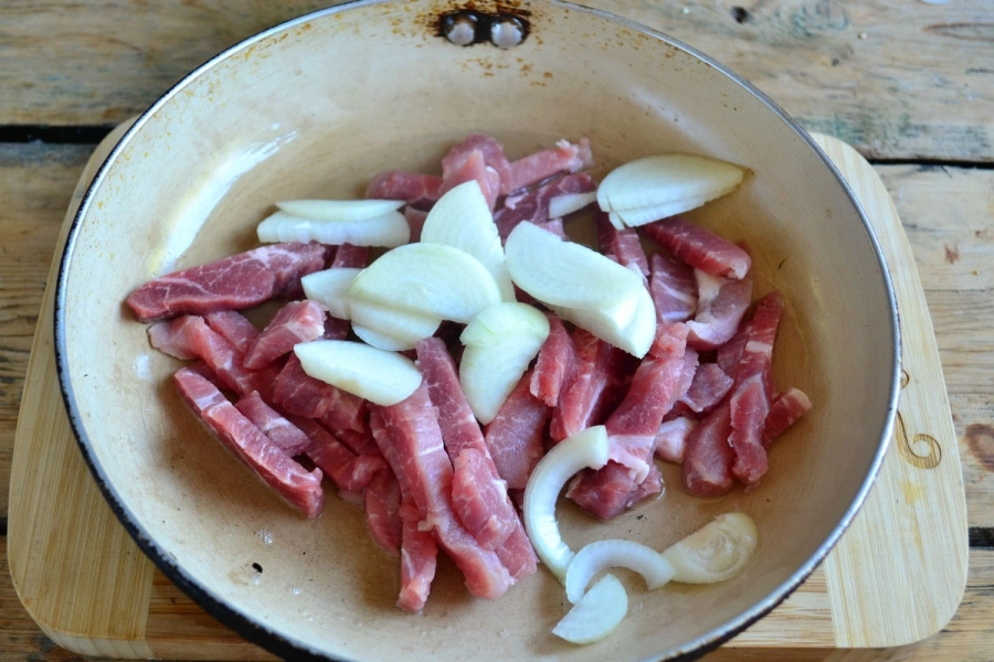 Шаг 4: Салат "Чафан"