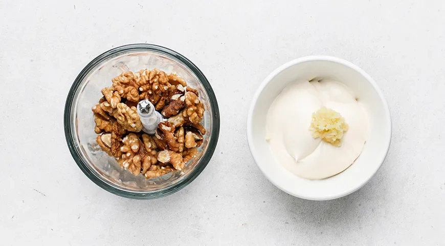 Салат «Генерал» с курицей: шаг 4