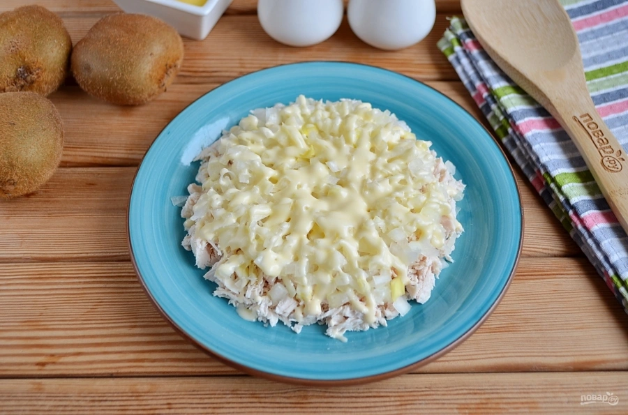 Шаг 4: Салат из у мруднаяроссыпь