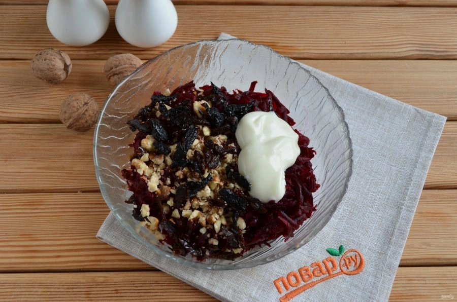 Шаг 4: Салат любовница