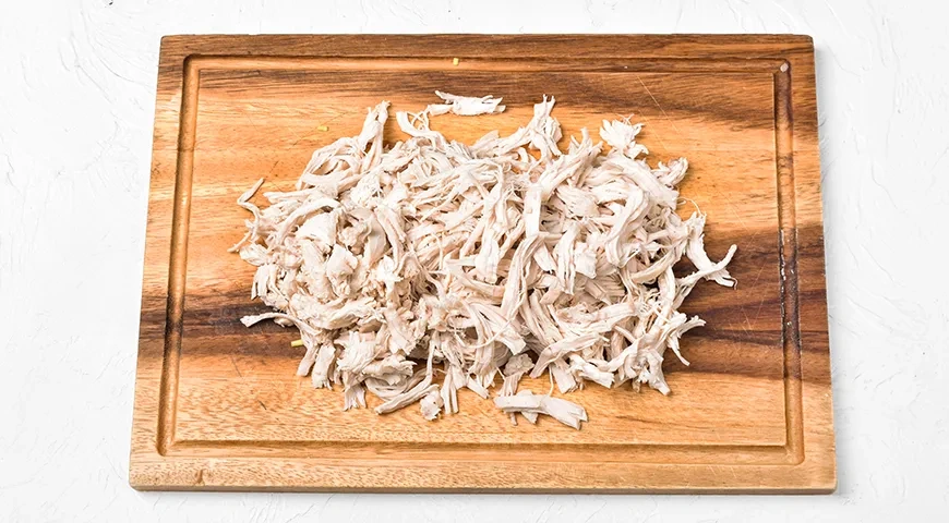 Салат Мужские грезы с курицей: шаг 4