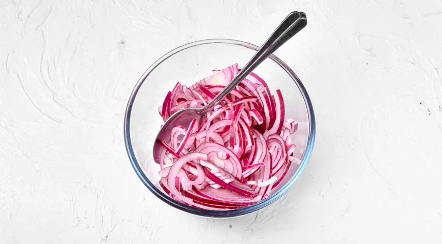 Салат «Мужские слезы» с говядиной: шаг 4