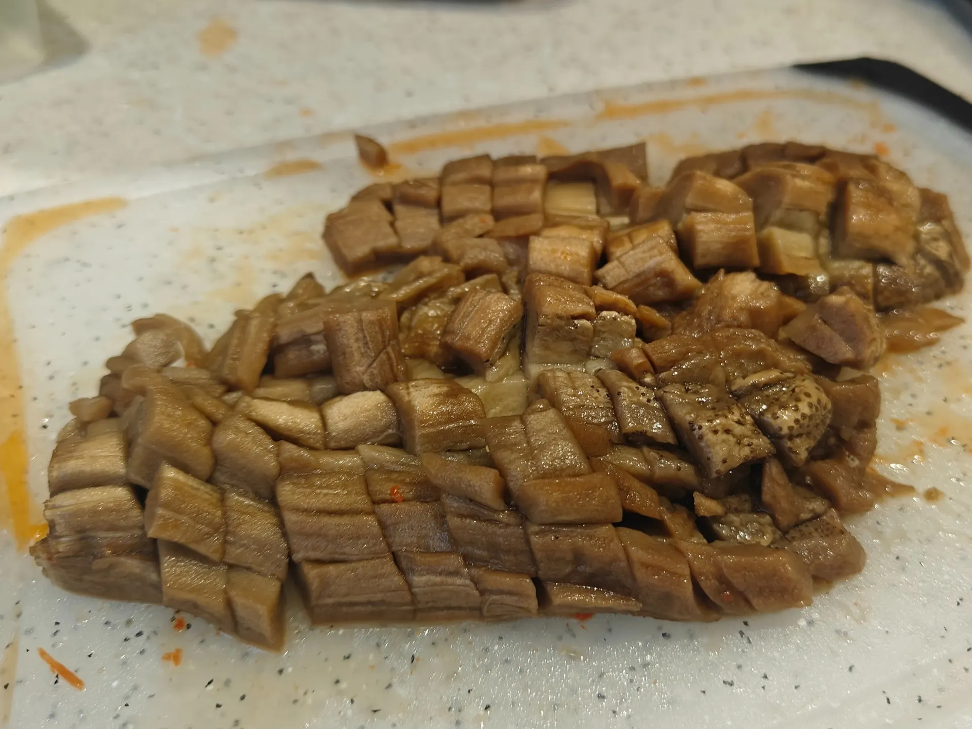 Шаг 4: Салат с гребешками и запеченными овощами