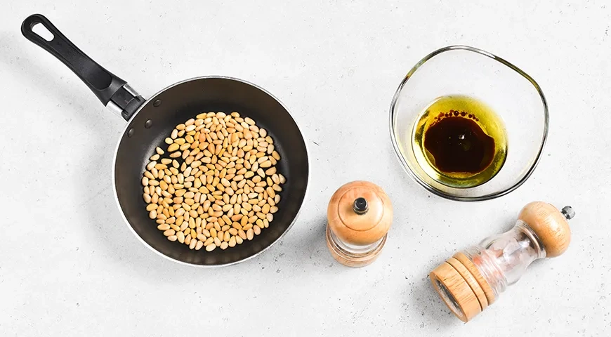 Салат с руколой и вялеными помидорами: шаг 4