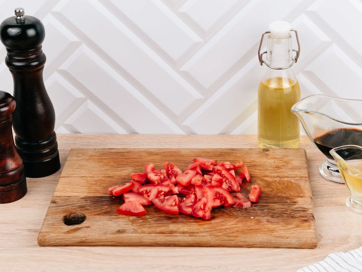 Шаг 4: Салат с руколой и сыром