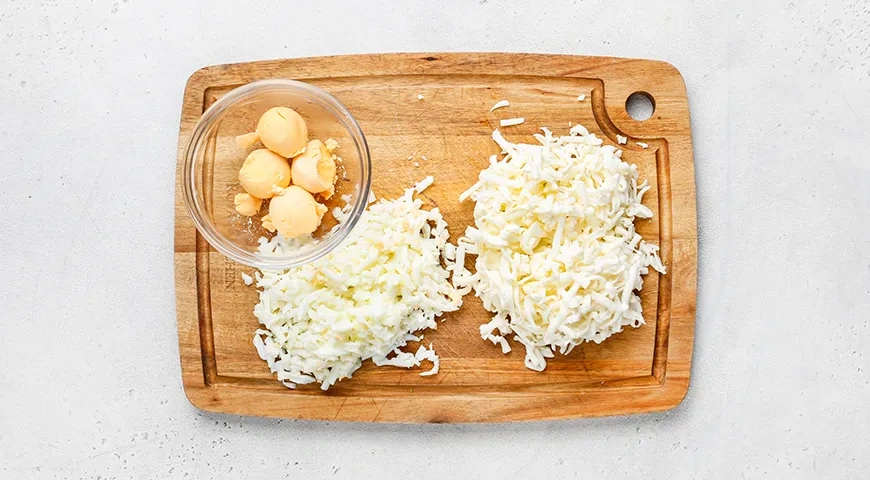 Салат Снежная королева: шаг 4