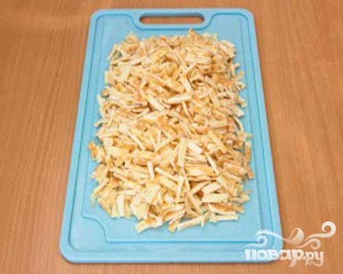 Шаг 4: Салата Нежность