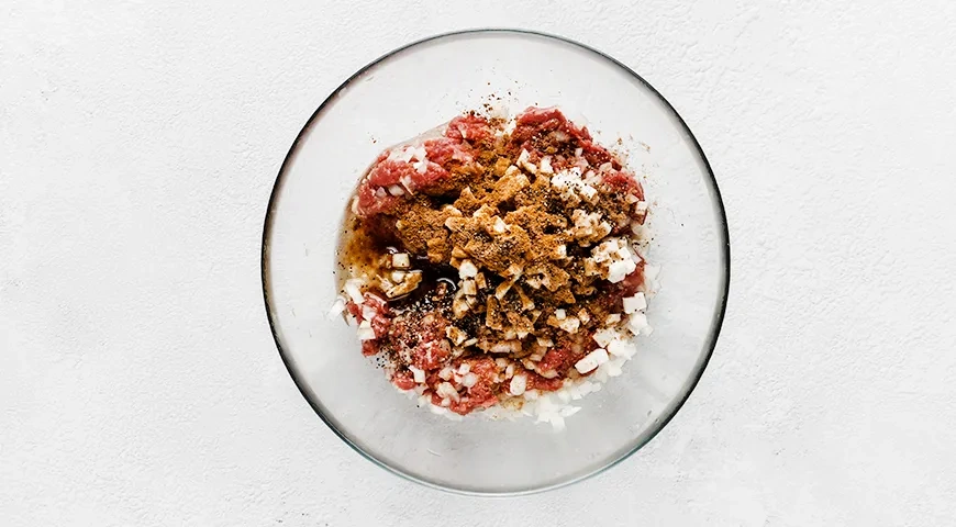 Самбуса по-таджикски – пирожки с мясной начинкой: шаг 4