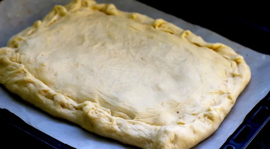 Сдобный пирог с капустой: шаг 4