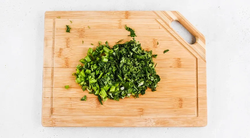 Селедка под зеленой шубой: шаг 4