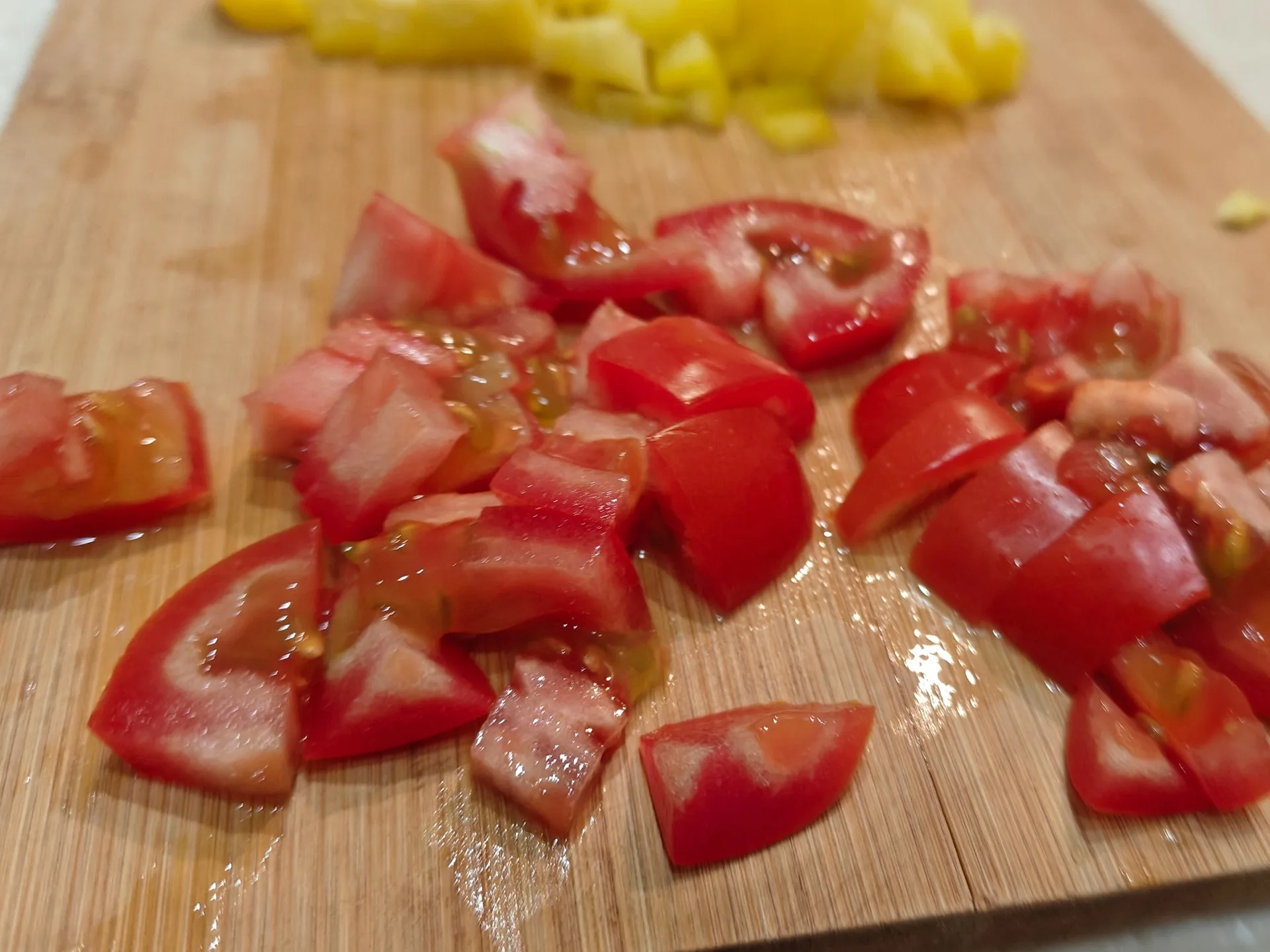 Шаг 4: Шакшука на завтрак с болгарским перцем и беконом