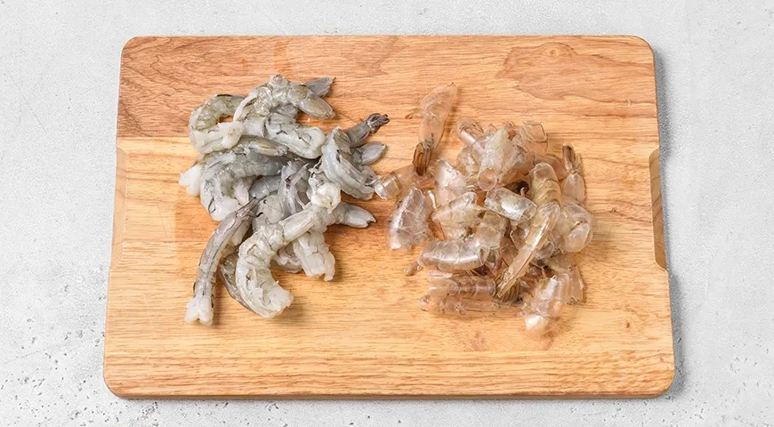 Шаурма с креветками: шаг 4