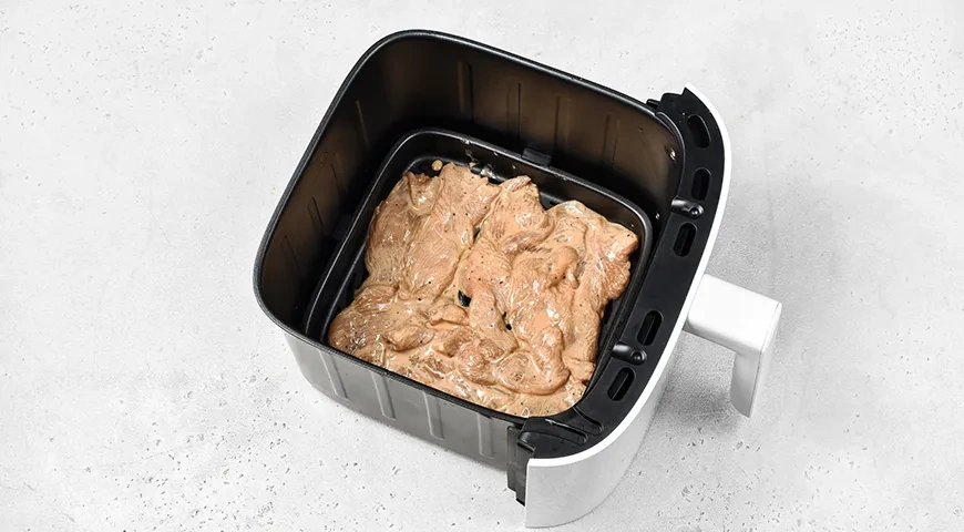 Шаурма в аэрогриле: шаг 4