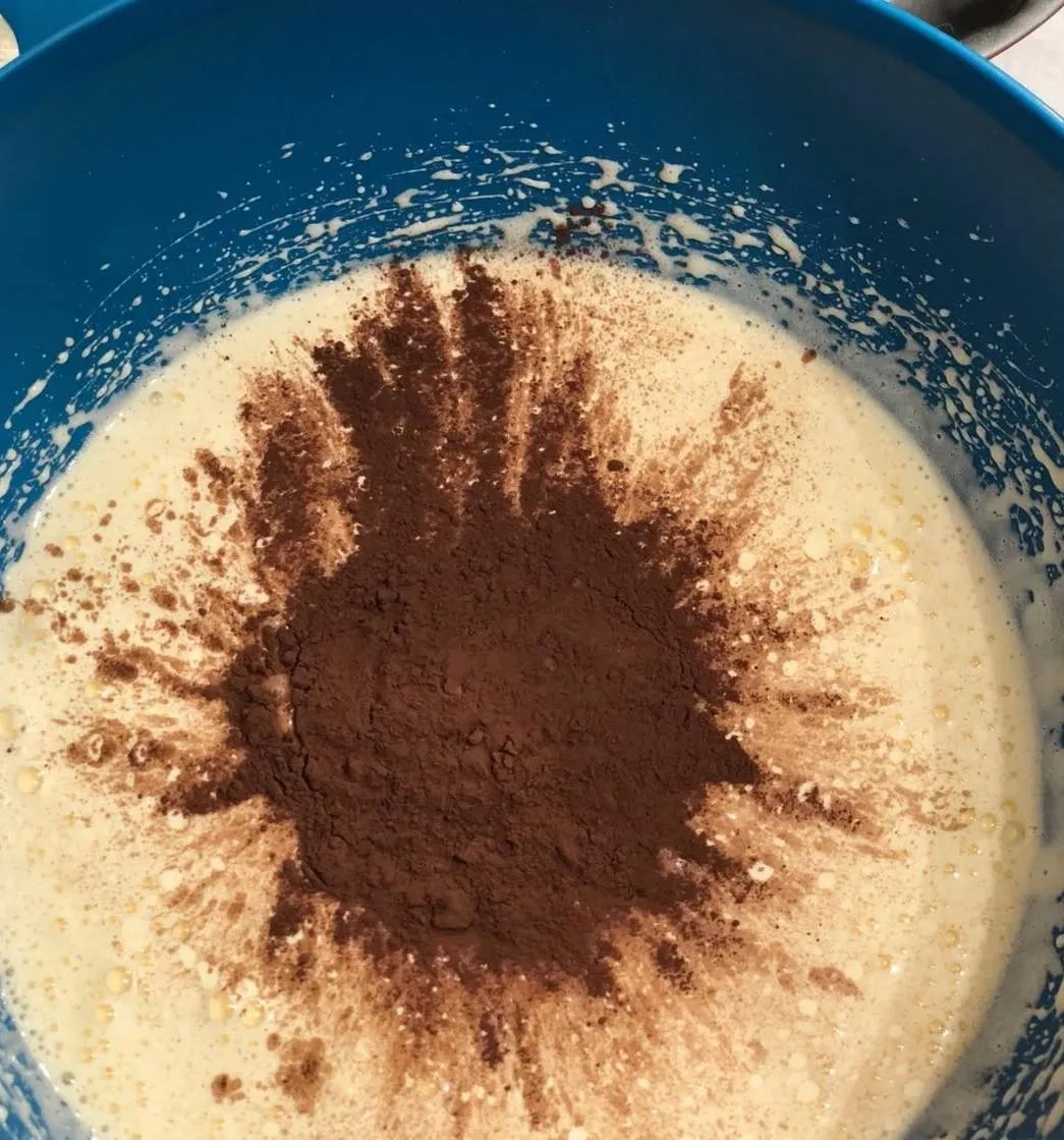 Шоколадно-банановый кекс: шаг 4