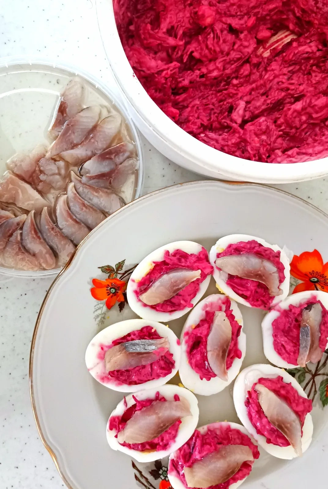 «Шуба» на минималках: шаг 4