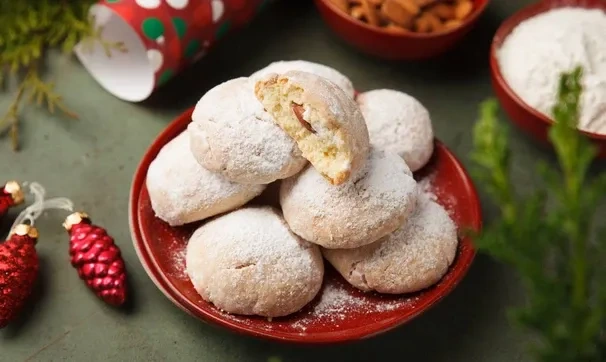 Снежное печенье: шаг 4