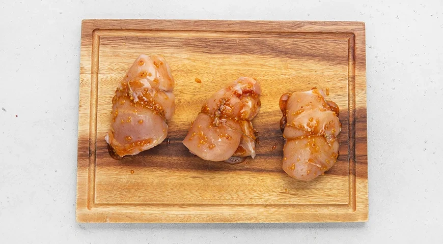 Сочная пастрома из куриной грудки: шаг 4