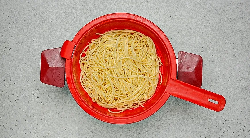 Паста с соусом ромеско: шаг 4