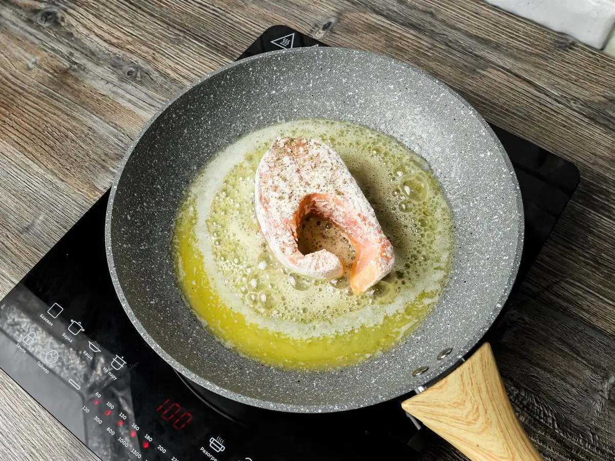 Шаг 4: Стейк из форели