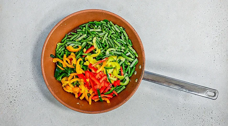 Стир-фрай из гречки: шаг 4