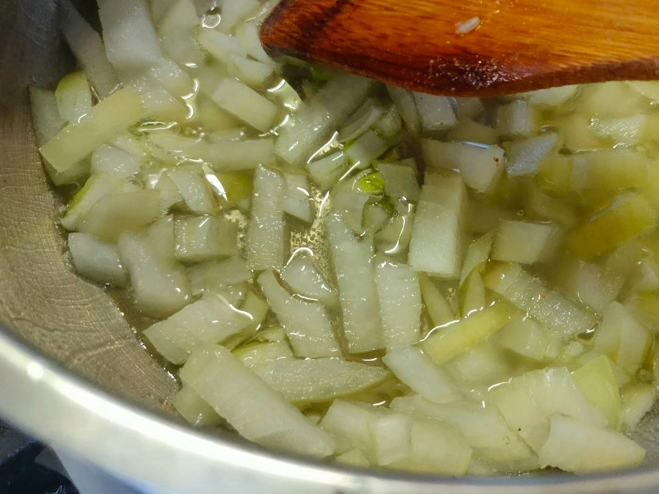 Шаг 4: Суп-пюре из цветной капусты и брокколи