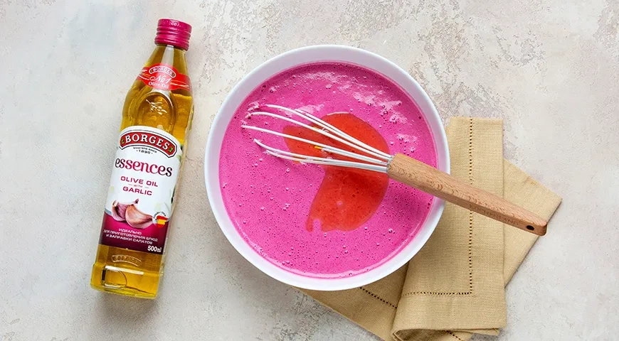 Свекольные блинчики с курицей и салатом из авокадо: шаг 4