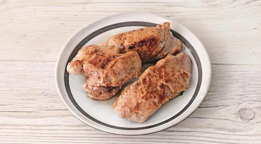 Свиная вырезка в апельсиновом терияки: шаг 4