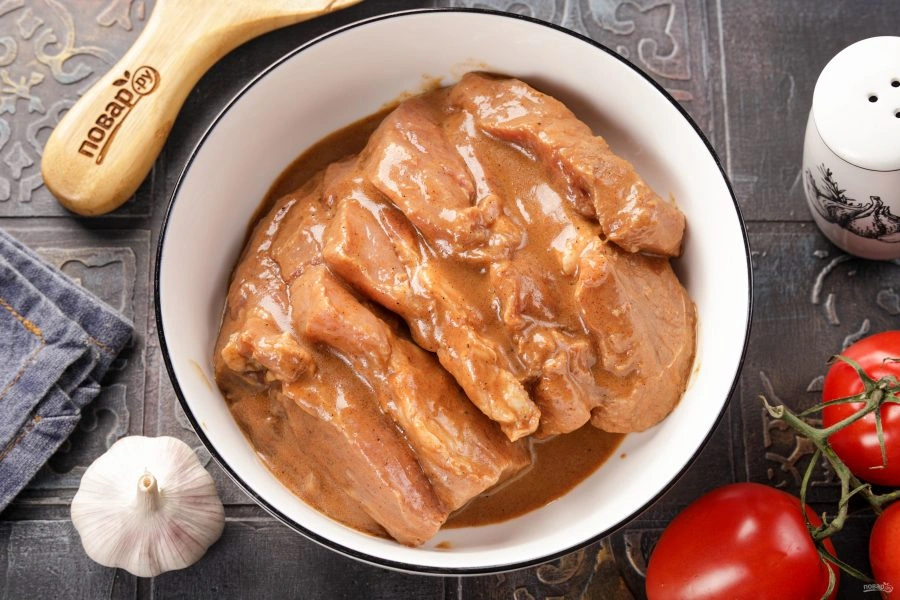 Шаг 4: Свинина в духовке