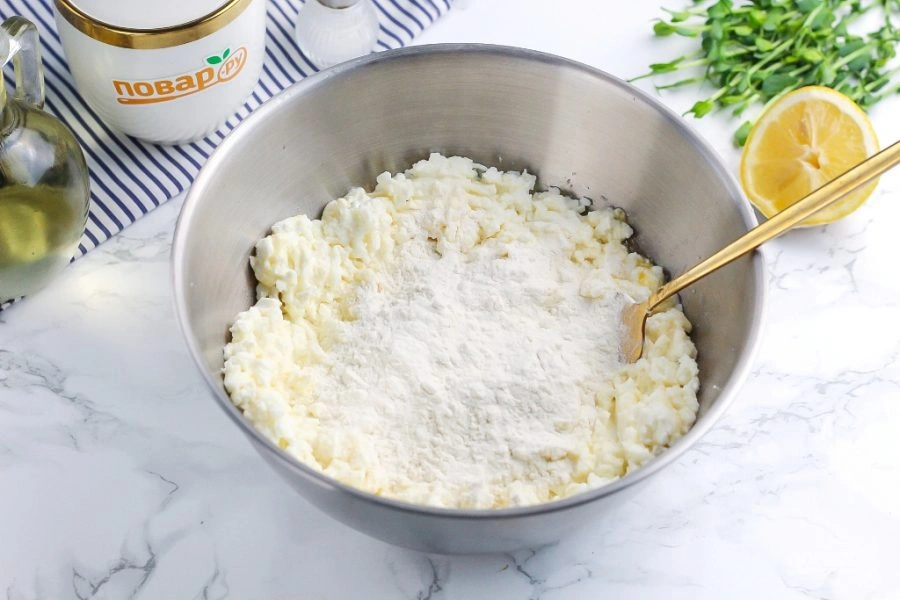 Шаг 4: Сырники запеченные в духовке