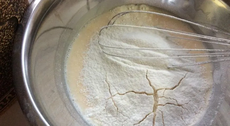 Сырные блинчики: шаг 4