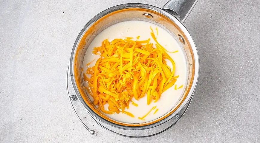 Сырный соус чеддер: шаг 4