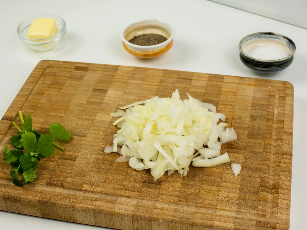 Шаг 4: Сырный суп по-французски с курицей