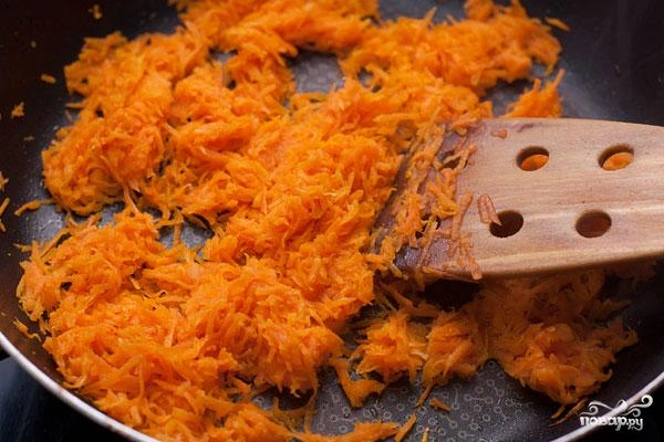 Шаг 4: Сырный суп с креветками