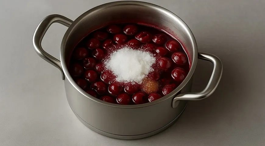 Тарт с вишней: шаг 4