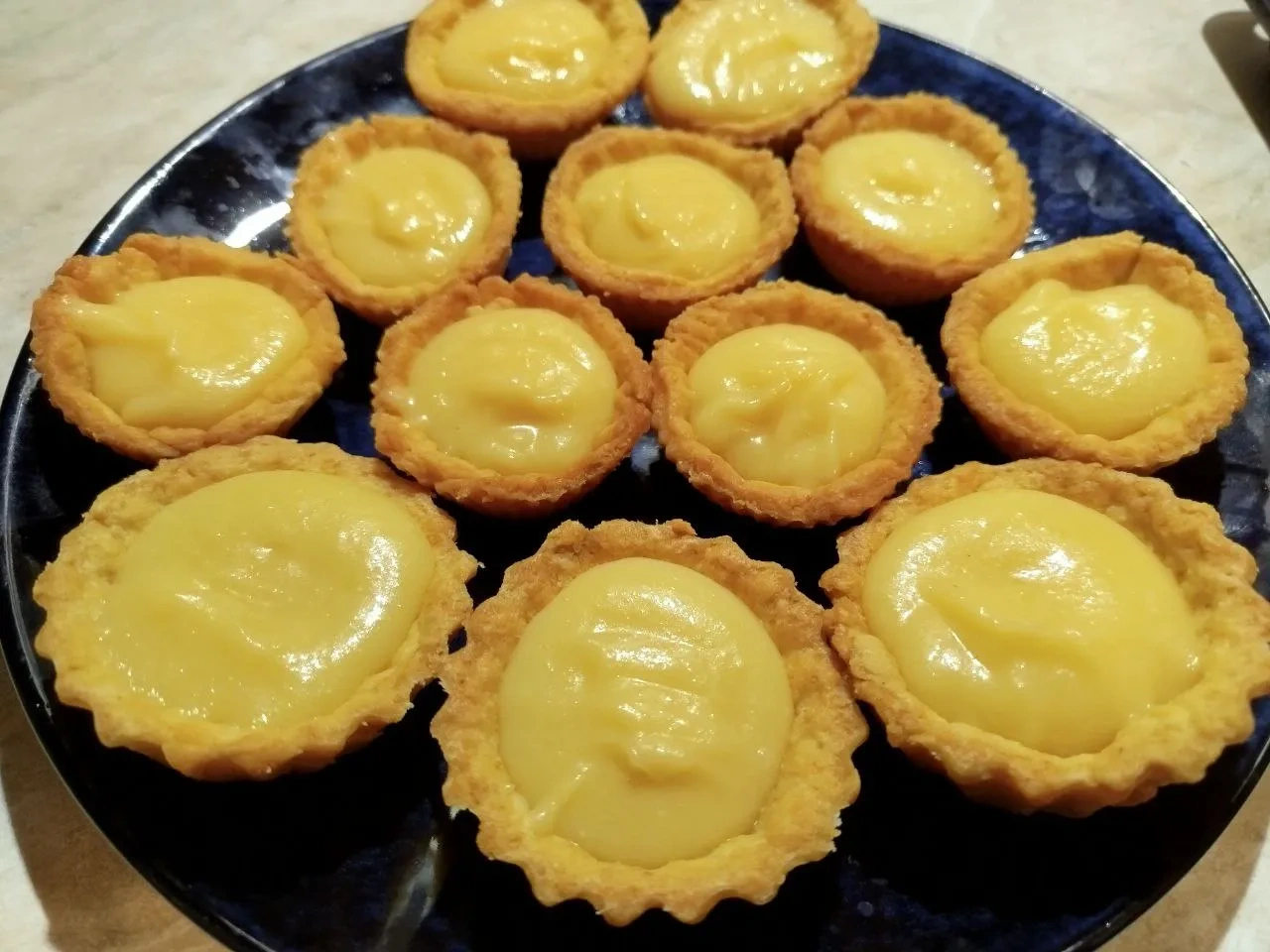 Шаг 4: Тарталетки с лимонным курдом