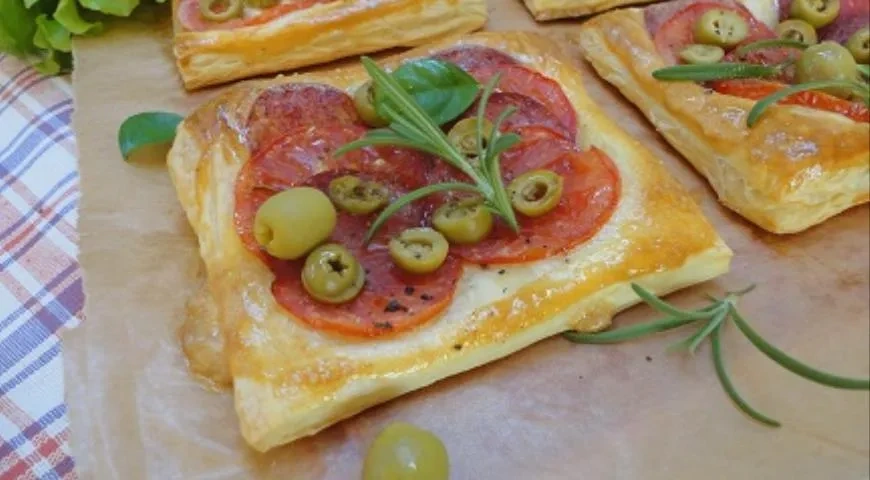 Тарталетки в средиземноморском стиле: шаг 4