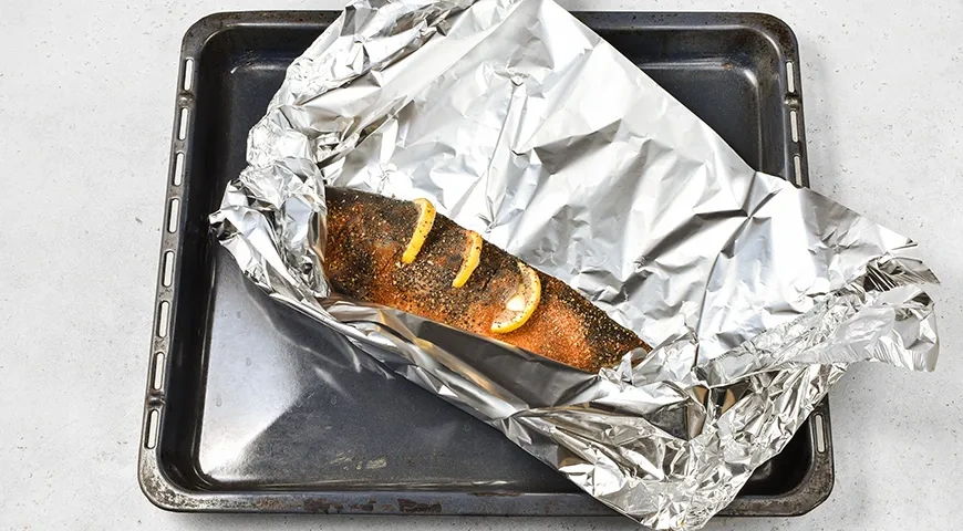 Терпуг, запеченный в фольге: шаг 4