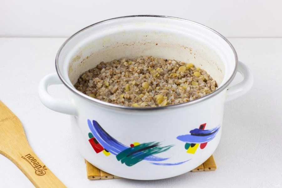 Шаг 4: Тих в и нская каша