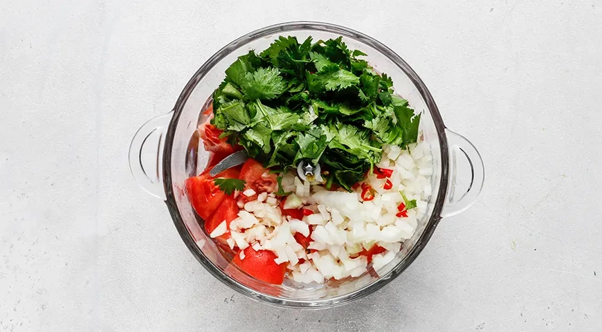 Томатная сальса: шаг 4