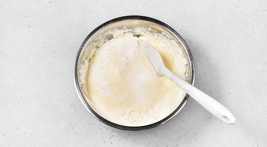 Творожная запеканка с морковью: шаг 4