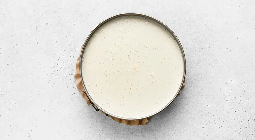 Творожный чизкейк со сгущенкой: шаг 4