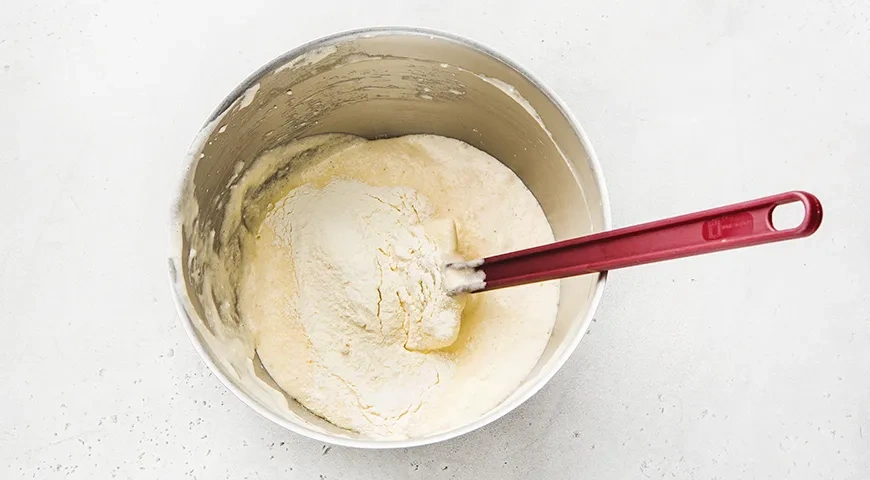 Творожный пирог в мультиварке: шаг 4