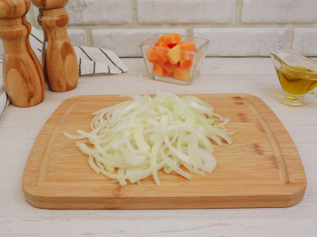 Шаг 4: Тыква с нутом