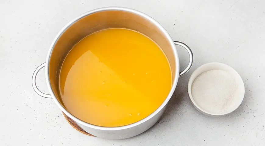 Тыквенный сок с лимоном на зиму: шаг 4