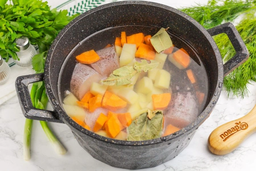 Шаг 4: Уха из щуки