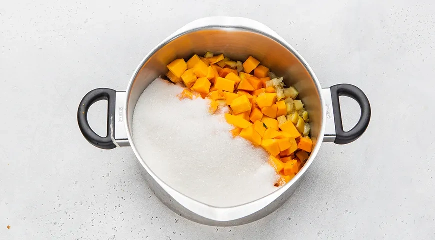 Варенье из тыквы с лимоном: шаг 4