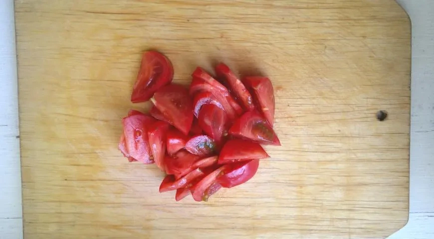 Весенний салат с пикантной заправкой: шаг 4